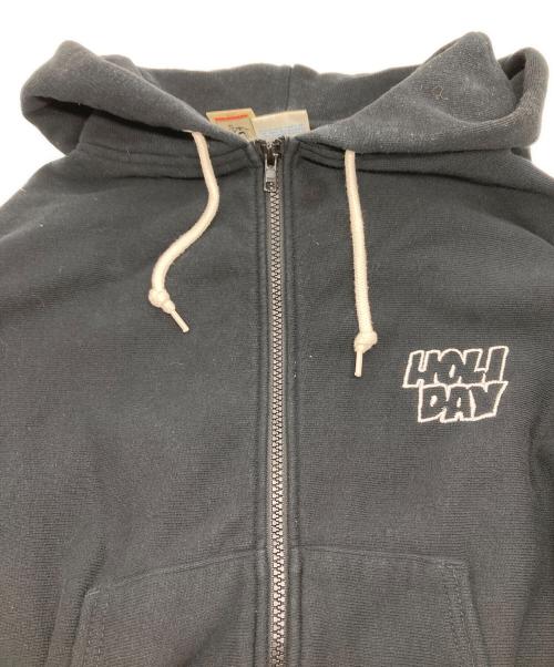 JOURNAL STANDARD by HOLIDAY（ジャーナルスタンダード バイ ホリデイ）JOURNAL STANDARD by HOLIDAY (ジャーナルスタンダード バイ ホリデイ) Champion REVERSE WEAVE (チャンピオン リバース ウィーブ) ジップパーカー ブラック サイズ:Mの古着・服飾アイテム