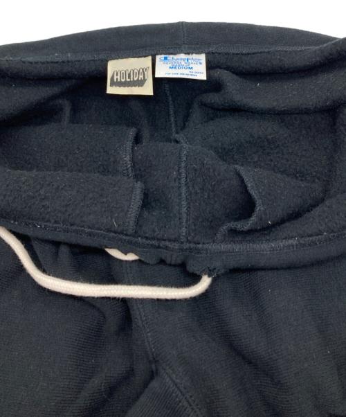 Champion（チャンピオン）Champion (チャンピオン) holiday (ホリデー) スウェットフレアパンツ ブラック サイズ:Mの古着・服飾アイテム