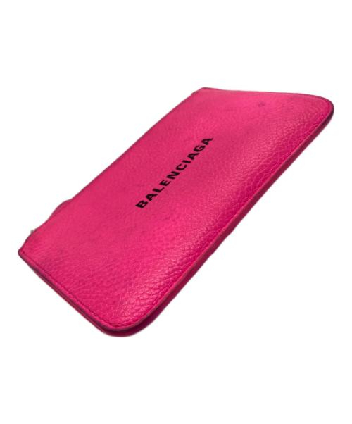 BALENCIAGA（バレンシアガ）BALENCIAGA (バレンシアガ) コインケース ピンクの古着・服飾アイテム
