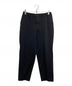 COMME des GARCONS HOMME DEUXコムデギャルソン オム ドゥ）の古着「ポリ縮絨 イージーパンツ」｜ブラック