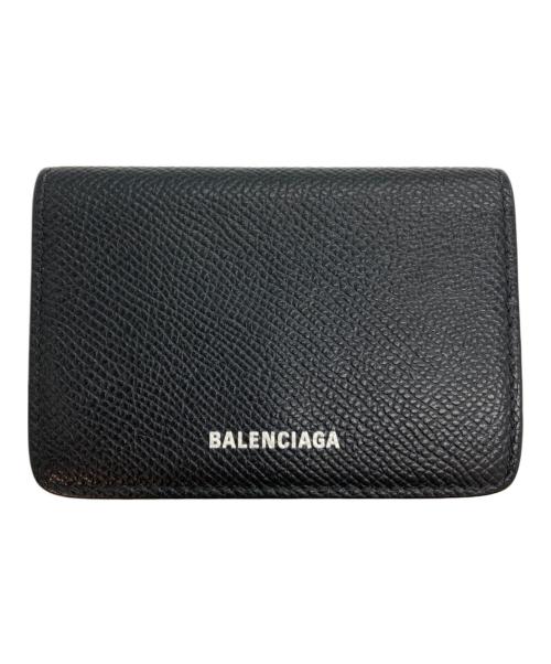 BALENCIAGA（バレンシアガ）BALENCIAGA (バレンシアガ) 3つ折り財布 ブラックの古着・服飾アイテム