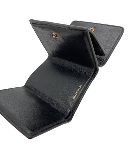 BALENCIAGA（バレンシアガ）BALENCIAGA (バレンシアガ) 3つ折り財布 ブラックの古着・服飾アイテム