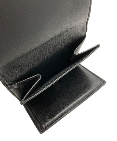 BALENCIAGA（バレンシアガ）BALENCIAGA (バレンシアガ) 3つ折り財布 ブラックの古着・服飾アイテム