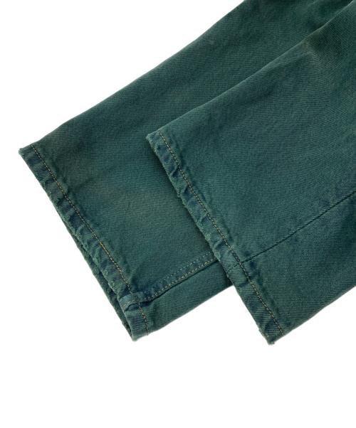 LEVI'S（リーバイス）LEVI'S (リーバイス) 90’s 後染め 501 カラーデニムパンツ グリーン サイズ:W34の古着・服飾アイテム