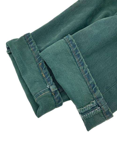 LEVI'S（リーバイス）LEVI'S (リーバイス) 90’s 後染め 501 カラーデニムパンツ グリーン サイズ:W34の古着・服飾アイテム