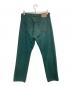 LEVI'S (リーバイス) 90’s 後染め 501 カラーデニムパンツ グリーン サイズ:W34：5000円