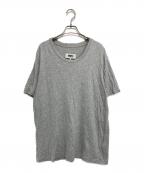 MM6 Maison Margielaエムエムシックスメゾンマルジェラ）の古着「バックプリントTシャツ」｜グレー