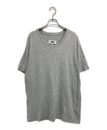 MM6 Maison Margiela（エムエムシックスメゾンマルジェラ）の古着「バックプリントTシャツ」｜グレー