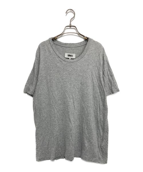 MM6 Maison Margiela（エムエムシックスメゾンマルジェラ）MM6 Maison Margiela (エムエムシックスメゾンマルジェラ) バックプリントTシャツ グレー サイズ:Mの古着・服飾アイテム