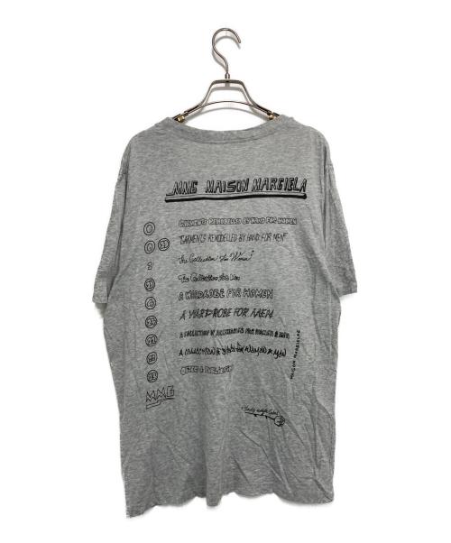 MM6 Maison Margiela（エムエムシックスメゾンマルジェラ）MM6 Maison Margiela (エムエムシックスメゾンマルジェラ) バックプリントTシャツ グレー サイズ:Mの古着・服飾アイテム