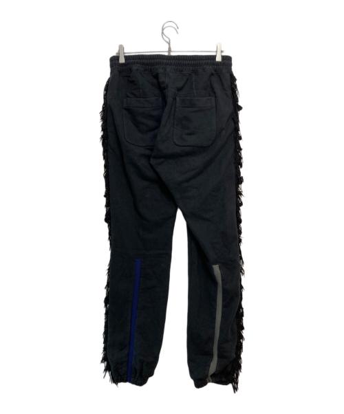 FACETASM（ファセッタズム）FACETASM (ファセッタズム) フリンジスウェットパンツ ブラック サイズ:5の古着・服飾アイテム