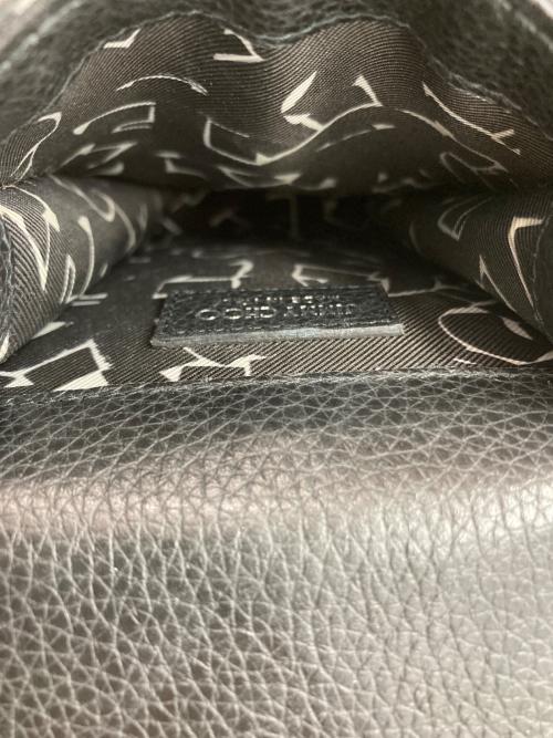 JIMMY CHOO（ジミーチュウ）JIMMY CHOO (ジミーチュウ) eric haze (エリック・ヘイズ) Poggy (ポギー) コラボショルダーバッグ ブラック×ホワイトの古着・服飾アイテム