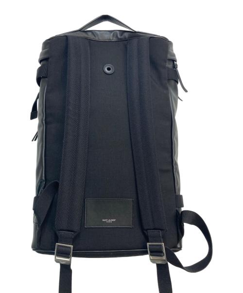 Saint Laurent Paris（サンローランパリ）Saint Laurent Paris (サンローランパリ) リビングトンレース バックパック ブラックの古着・服飾アイテム