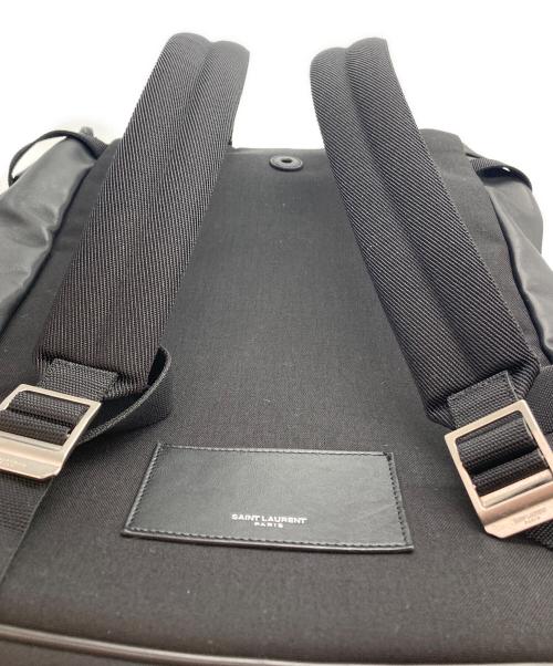 Saint Laurent Paris（サンローランパリ）Saint Laurent Paris (サンローランパリ) リビングトンレース バックパック ブラックの古着・服飾アイテム