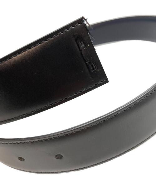 Salvatore Ferragamo（サルヴァトーレ フェラガモ）Salvatore Ferragamo (サルヴァトーレ フェラガモ) ダブルガンチーニリバーシブルベルトセット ネイビー×ブラックの古着・服飾アイテム