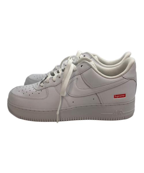 NIKE（ナイキ）NIKE (ナイキ) SUPREME (シュプリーム) Air Force 1 Low エアフォース1 ホワイト サイズ:30の古着・服飾アイテム