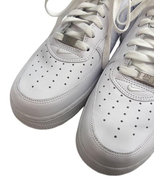 NIKE（ナイキ）NIKE (ナイキ) SUPREME (シュプリーム) Air Force 1 Low エアフォース1 ホワイト サイズ:30の古着・服飾アイテム