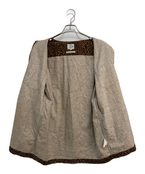 Needles（ニードルズ）Needles (ニードルズ) レオパード柄シャツ ブラウン サイズ:Mの古着・服飾アイテム