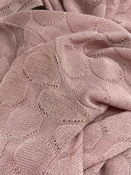 FENDI（フェンディ）FENDI (フェンディ) ニットカーディガン ピンク サイズ:40の古着・服飾アイテム