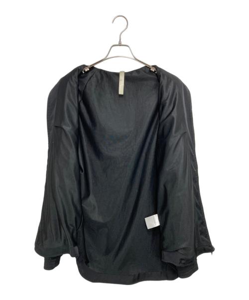 cottweiler（コットワイラー）cottweiler (コットワイラー) デザインナイロンジャケット ブラック サイズ:Lの古着・服飾アイテム