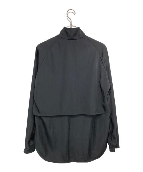 cottweiler（コットワイラー）cottweiler (コットワイラー) デザインナイロンジャケット ブラック サイズ:Lの古着・服飾アイテム