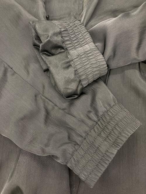 cottweiler（コットワイラー）cottweiler (コットワイラー) デザインナイロンジャケット ブラック サイズ:Lの古着・服飾アイテム
