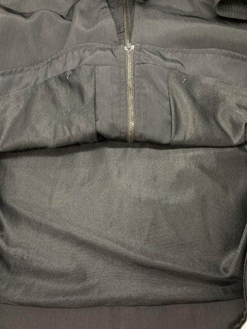 cottweiler（コットワイラー）cottweiler (コットワイラー) デザインナイロンジャケット ブラック サイズ:Lの古着・服飾アイテム