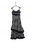 jouetie (ジュエティ) レースドッキングキャミワンピース ホワイト×ブラック サイズ:M：7000円