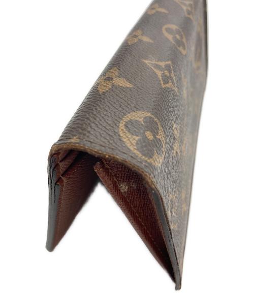 LOUIS VUITTON（ルイ ヴィトン）LOUIS VUITTON (ルイ ヴィトン) 長財布 ブラウン×イエローの古着・服飾アイテム