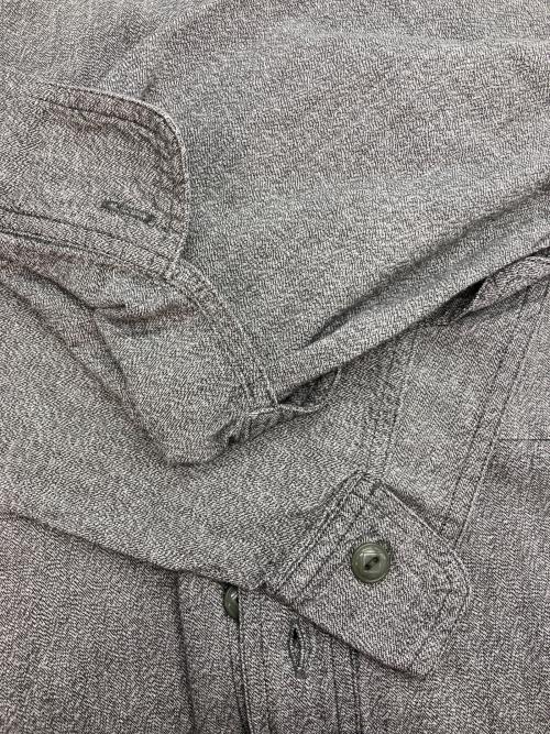 BIG YANK（ビッグヤンク）BIG YANK (ビッグヤンク) ブラックシャンブレーシャツ グレー サイズ:15の古着・服飾アイテム