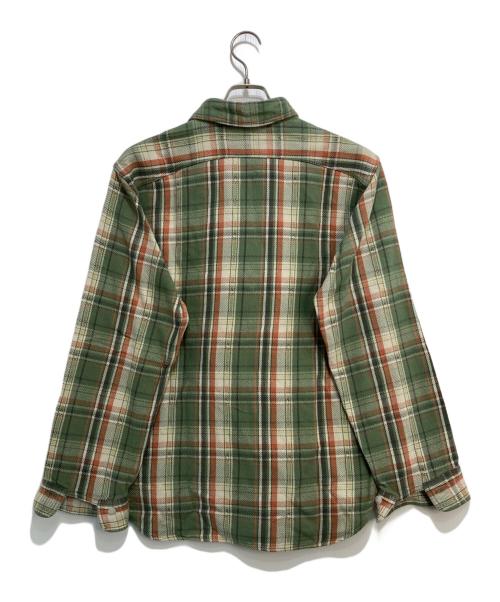 BIG YANK（ビッグヤンク）BIG YANK (ビッグヤンク) 1942 PLAID FLANNEL SHIRT グリーン サイズ:１６の古着・服飾アイテム