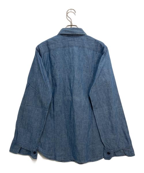 BIG YANK（ビッグヤンク）BIG YANK (ビッグヤンク) 1942シャンブレーワークシャツ インディゴ サイズ:15の古着・服飾アイテム