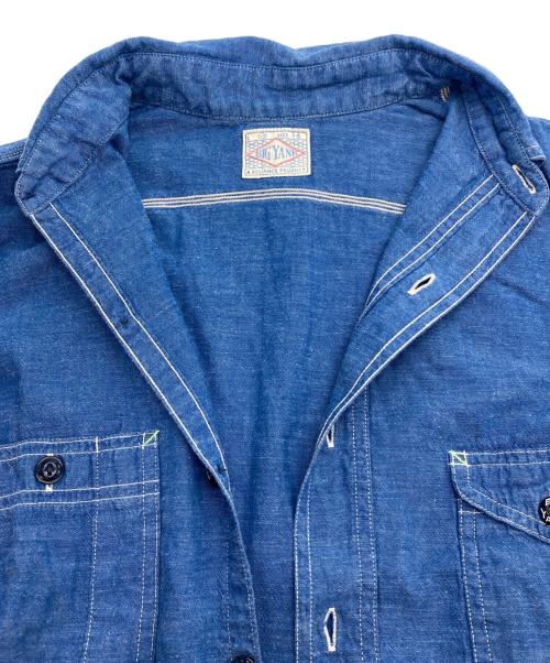 BIG YANK（ビッグヤンク）BIG YANK (ビッグヤンク) 1935 ORIGINAL CHAMBRAY SHIRTS インディゴ サイズ:15の古着・服飾アイテム