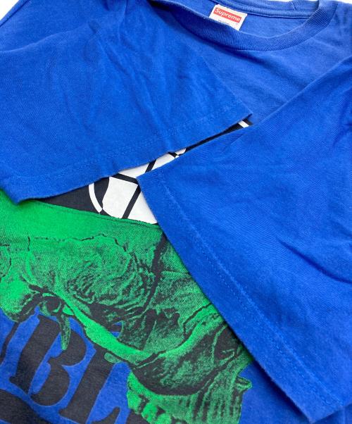 SUPREME（シュプリーム）SUPREME (シュプリーム) UNDERCOVER (アンダーカバー) プリントTシャツ ブルー サイズ:Lの古着・服飾アイテム