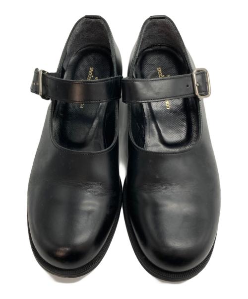 tricot COMME des GARCONS（トリココムデギャルソン）tricot COMME des GARCONS (トリココムデギャルソン) レザーシューズ ブラック サイズ:22.5の古着・服飾アイテム