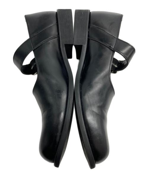 tricot COMME des GARCONS（トリココムデギャルソン）tricot COMME des GARCONS (トリココムデギャルソン) レザーシューズ ブラック サイズ:22.5の古着・服飾アイテム