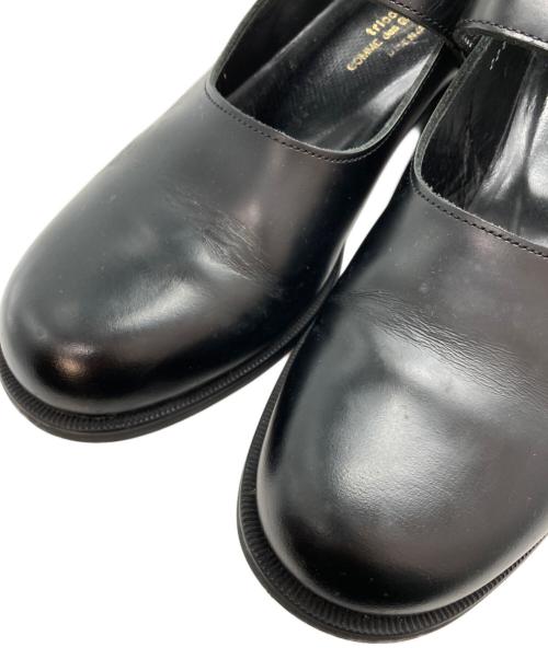 tricot COMME des GARCONS（トリココムデギャルソン）tricot COMME des GARCONS (トリココムデギャルソン) レザーシューズ ブラック サイズ:22.5の古着・服飾アイテム