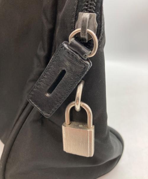 PRADA（プラダ）PRADA (プラダ) ナイロントートバッグ ブラックの古着・服飾アイテム