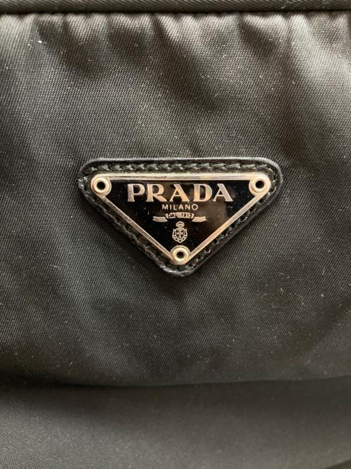 PRADA（プラダ）PRADA (プラダ) ナイロントートバッグ ブラックの古着・服飾アイテム