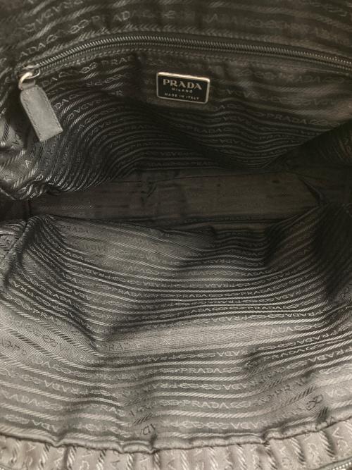 PRADA（プラダ）PRADA (プラダ) ナイロントートバッグ ブラックの古着・服飾アイテム