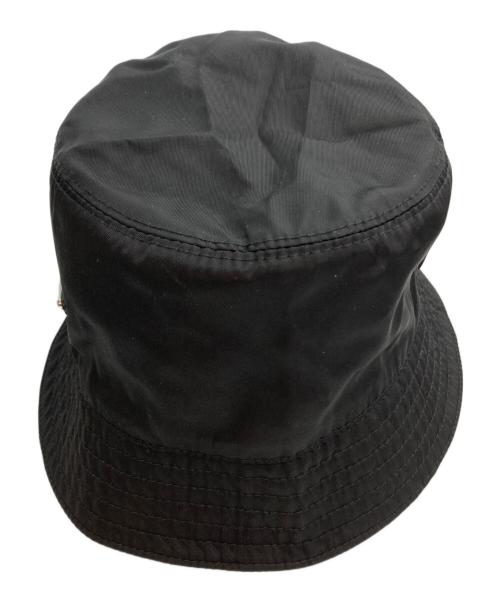 PRADA（プラダ）PRADA (プラダ) Re-Nylon バケットハット ブラック サイズ:Sの古着・服飾アイテム