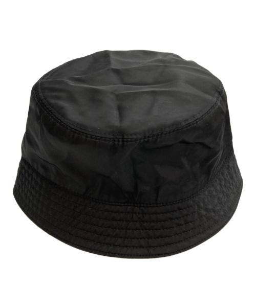 PRADA（プラダ）PRADA (プラダ) Re-Nylon バケットハット ブラック サイズ:Sの古着・服飾アイテム
