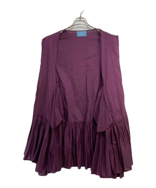 merlette（マーレット）merlette (マーレット) TOMORROW LAND (トゥモローランド) ティアードワンピース パープル サイズ:XSの古着・服飾アイテム