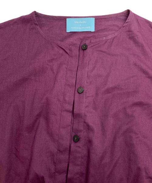 merlette（マーレット）merlette (マーレット) TOMORROW LAND (トゥモローランド) ティアードワンピース パープル サイズ:XSの古着・服飾アイテム