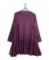 merlette (マーレット) TOMORROW LAND (トゥモローランド) ティアードワンピース パープル サイズ:XS：12000円