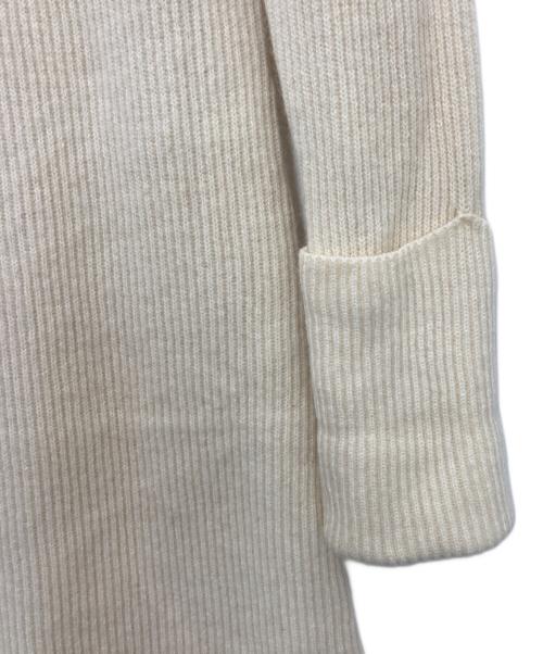ESTNATION（エストネーション）ESTNATION (エストネーション) アルパカウールドッキングワンピース アイボリー サイズ:Fの古着・服飾アイテム