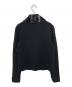 FENDI (フェンディ) ファーカラー ニットジャケット ブラック サイズ:J 44：20000円
