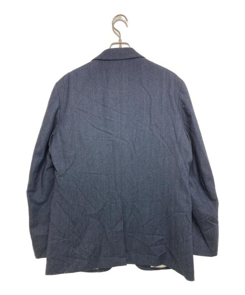 Stanley Blacker（スタンリー・ブラッカー）Stanley Blacker (スタンリー・ブラッカー) ヘリンボーンセットアップスーツ ネイビー サイズ:SIZE 94ALの古着・服飾アイテム