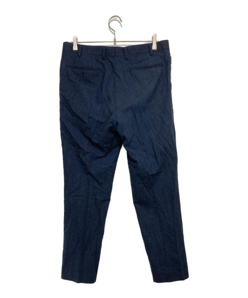 Stanley Blacker（スタンリー・ブラッカー）Stanley Blacker (スタンリー・ブラッカー) ヘリンボーンセットアップスーツ ネイビー サイズ:SIZE 94ALの古着・服飾アイテム