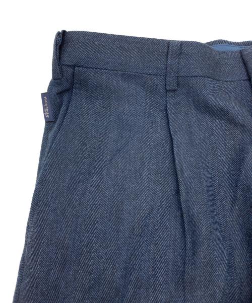 Stanley Blacker（スタンリー・ブラッカー）Stanley Blacker (スタンリー・ブラッカー) ヘリンボーンセットアップスーツ ネイビー サイズ:SIZE 94ALの古着・服飾アイテム